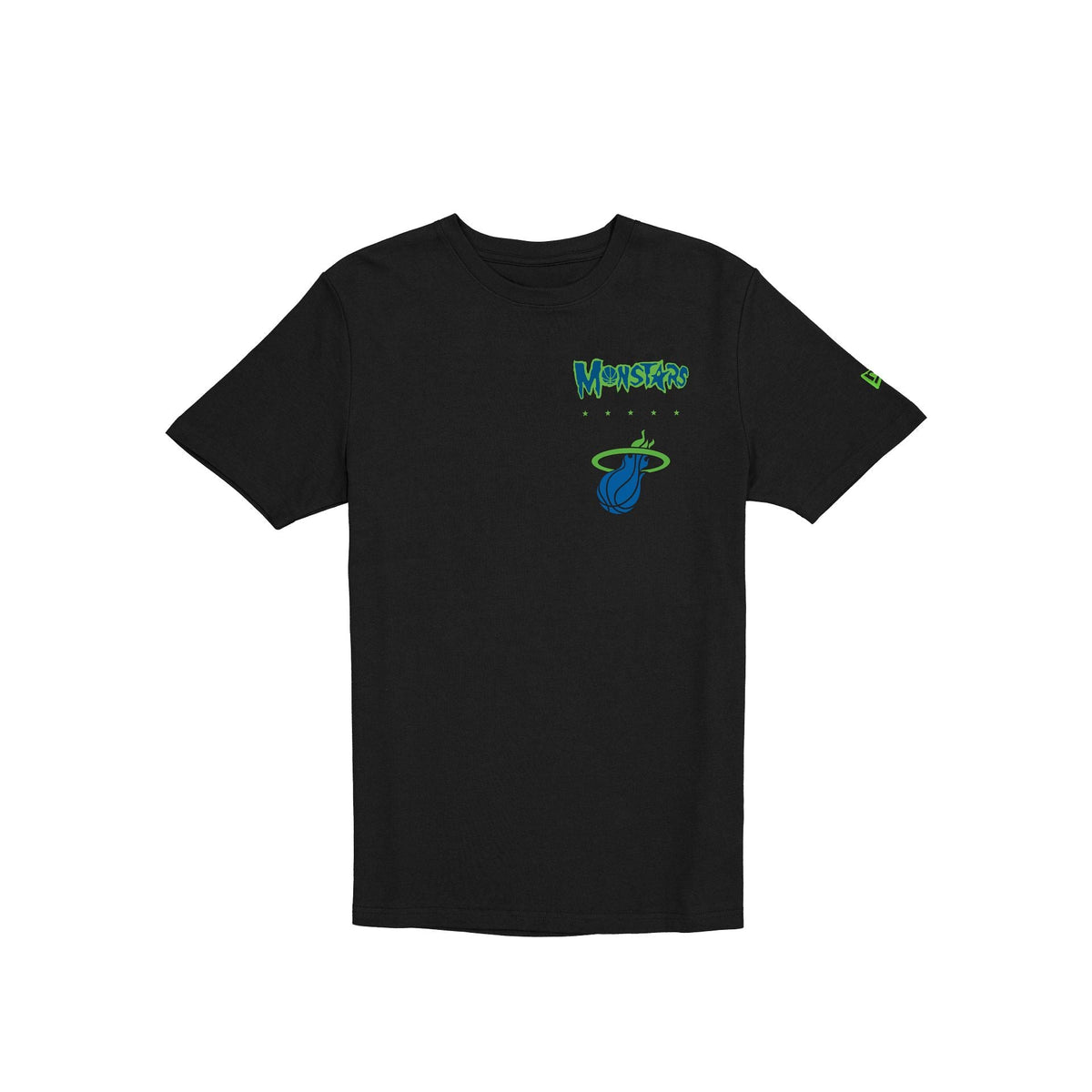 Space Jam x Miami Heat Monstars Black T-Shirt