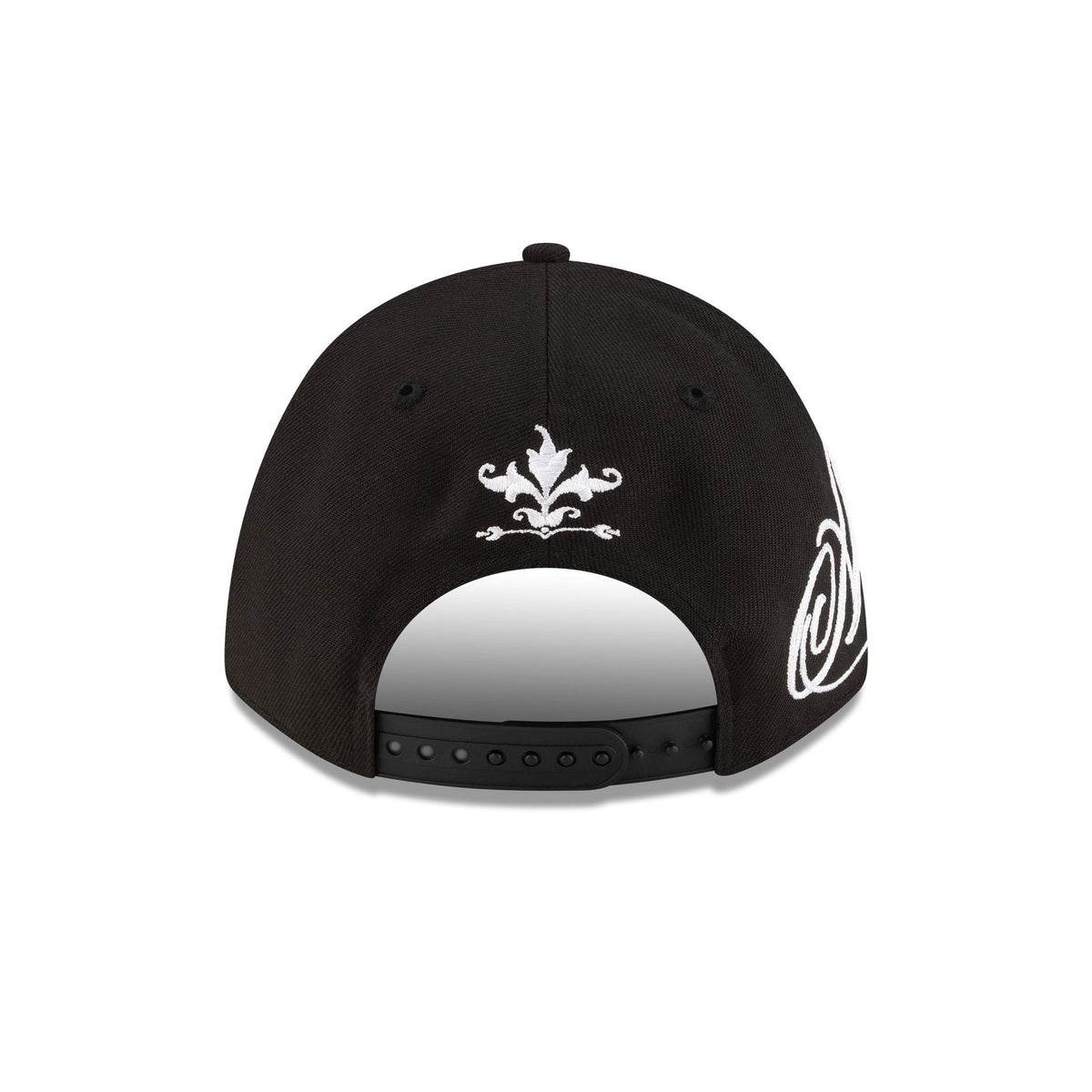 Los Angeles Angels Script Black and White 9FORTY M-Crown A-Frame Snapback Hat
