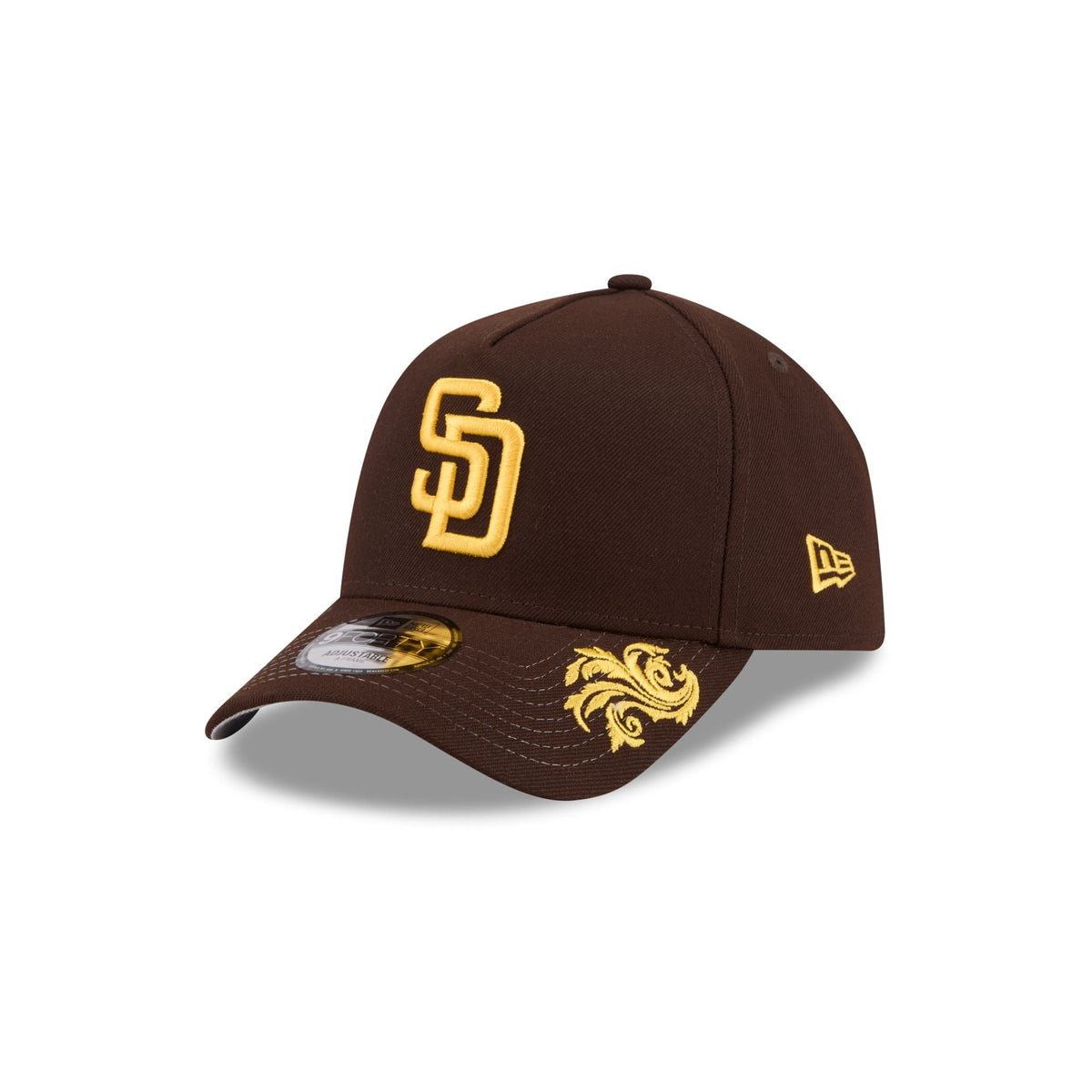 San Diego Padres Script 9FORTY A-Frame Snapback Hat