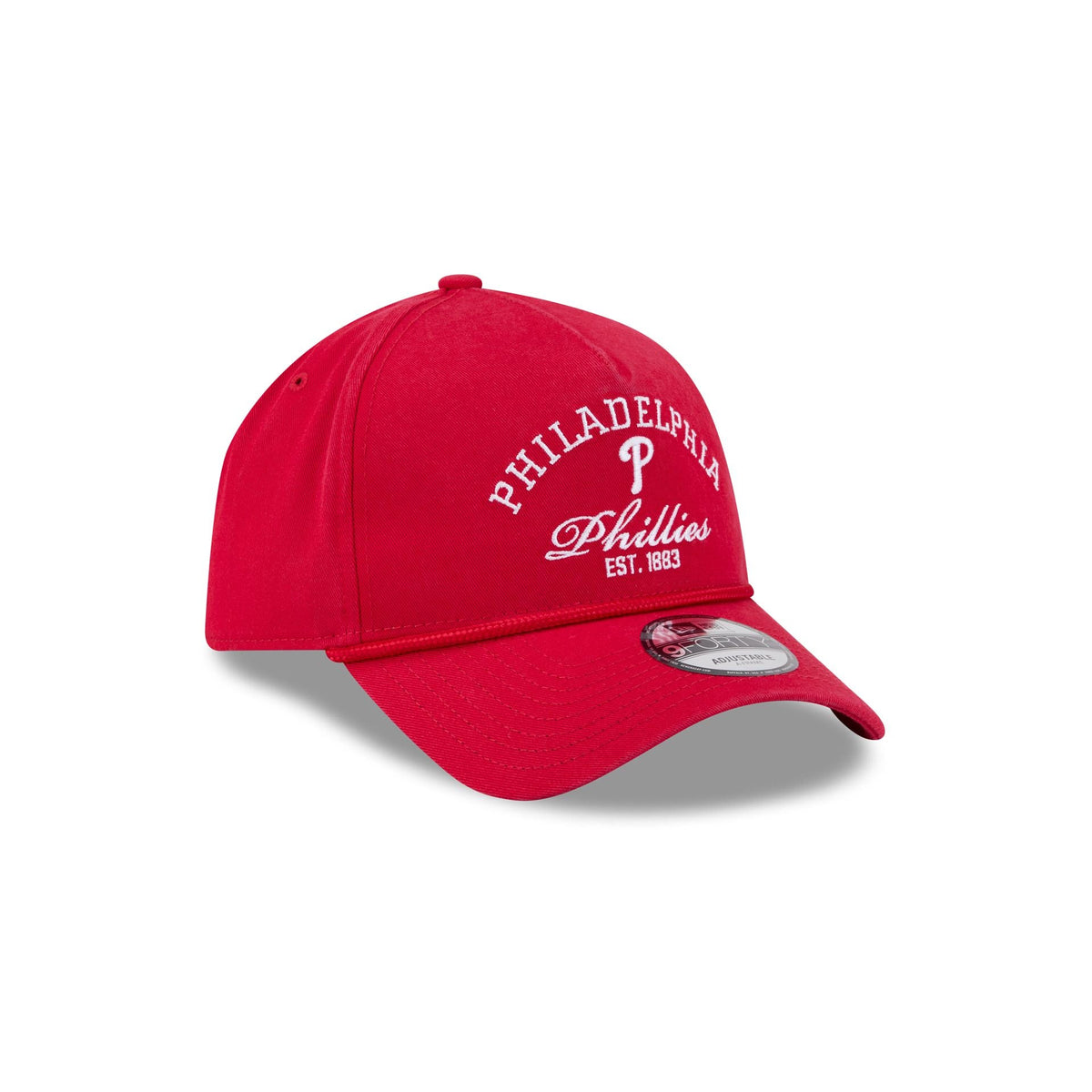 Philadelphia Phillies Stacked Rope 9FORTY A-Frame Snapback Hat