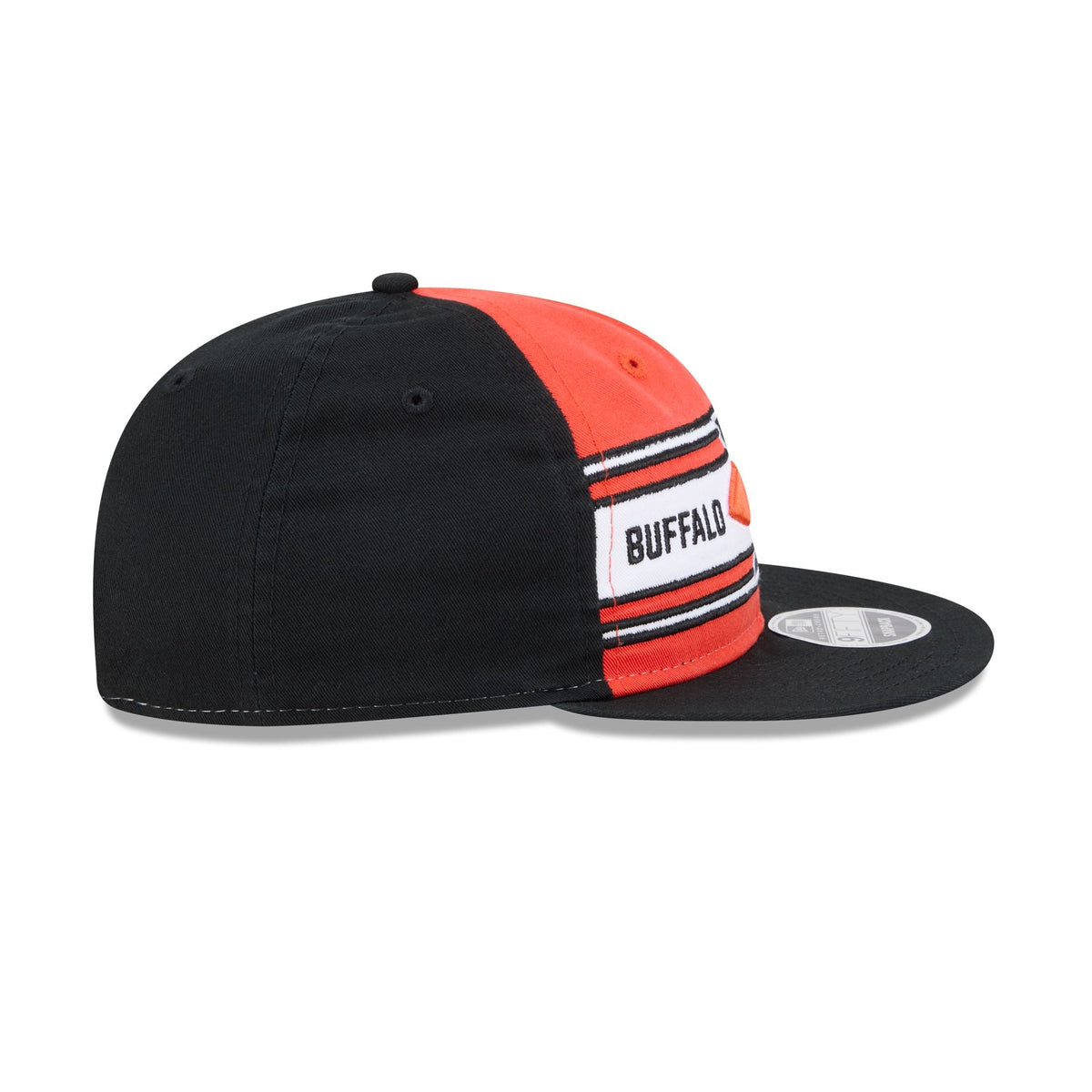 Buffalo Braves Team Stripes Retro Crown 9FIFTY Snapback Hat
