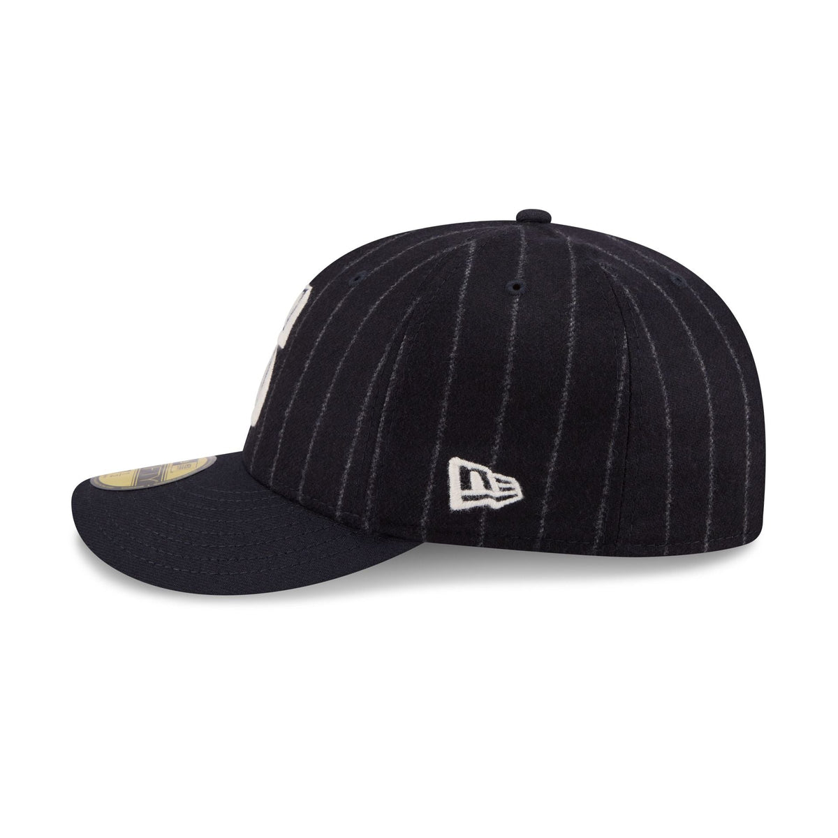Seattle Mariners Pinstripe Merino & Cashmere Moon 59FIFTY Fitted Hat