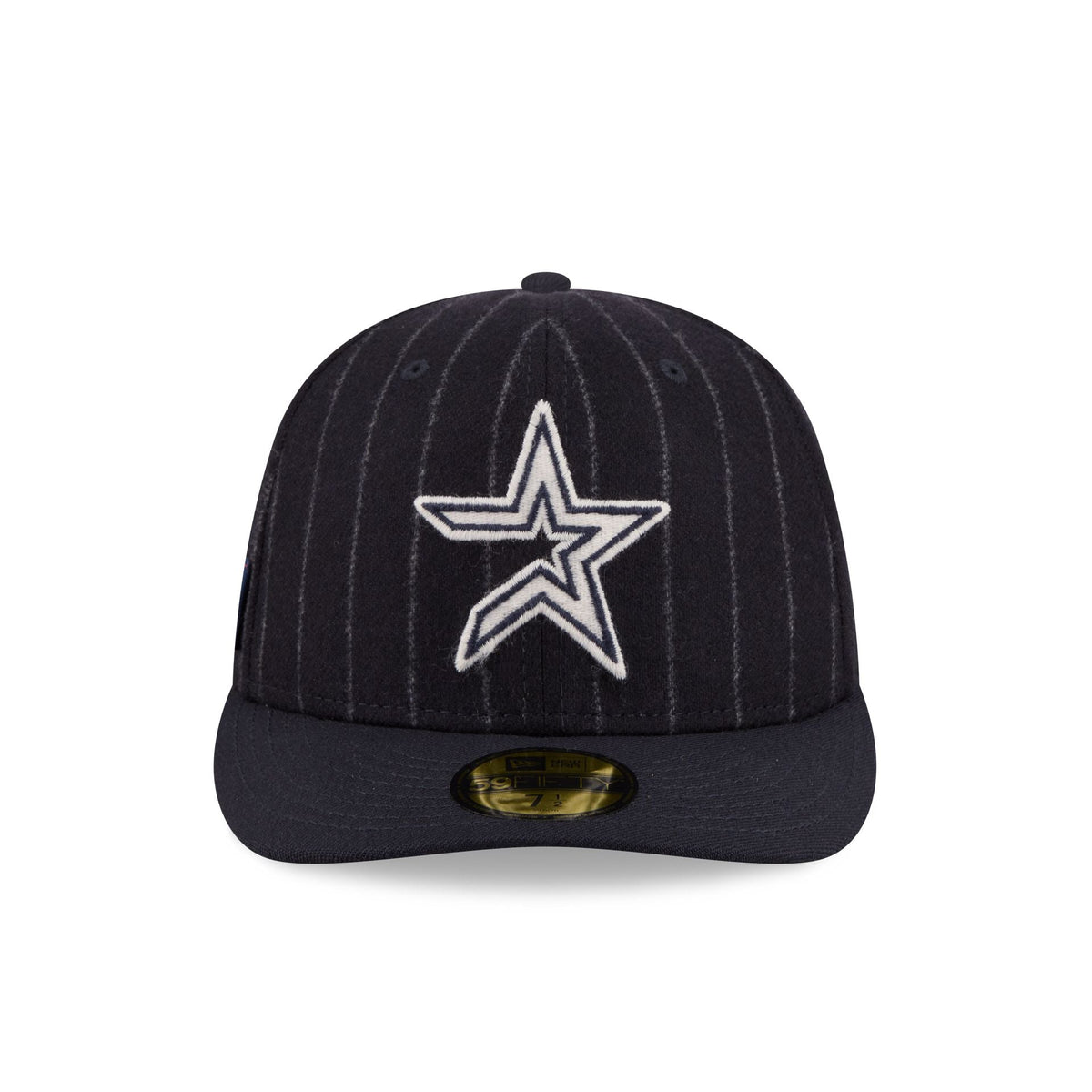 Houston Astros Pinstripe Merino & Cashmere Moon 59FIFTY Fitted Hat