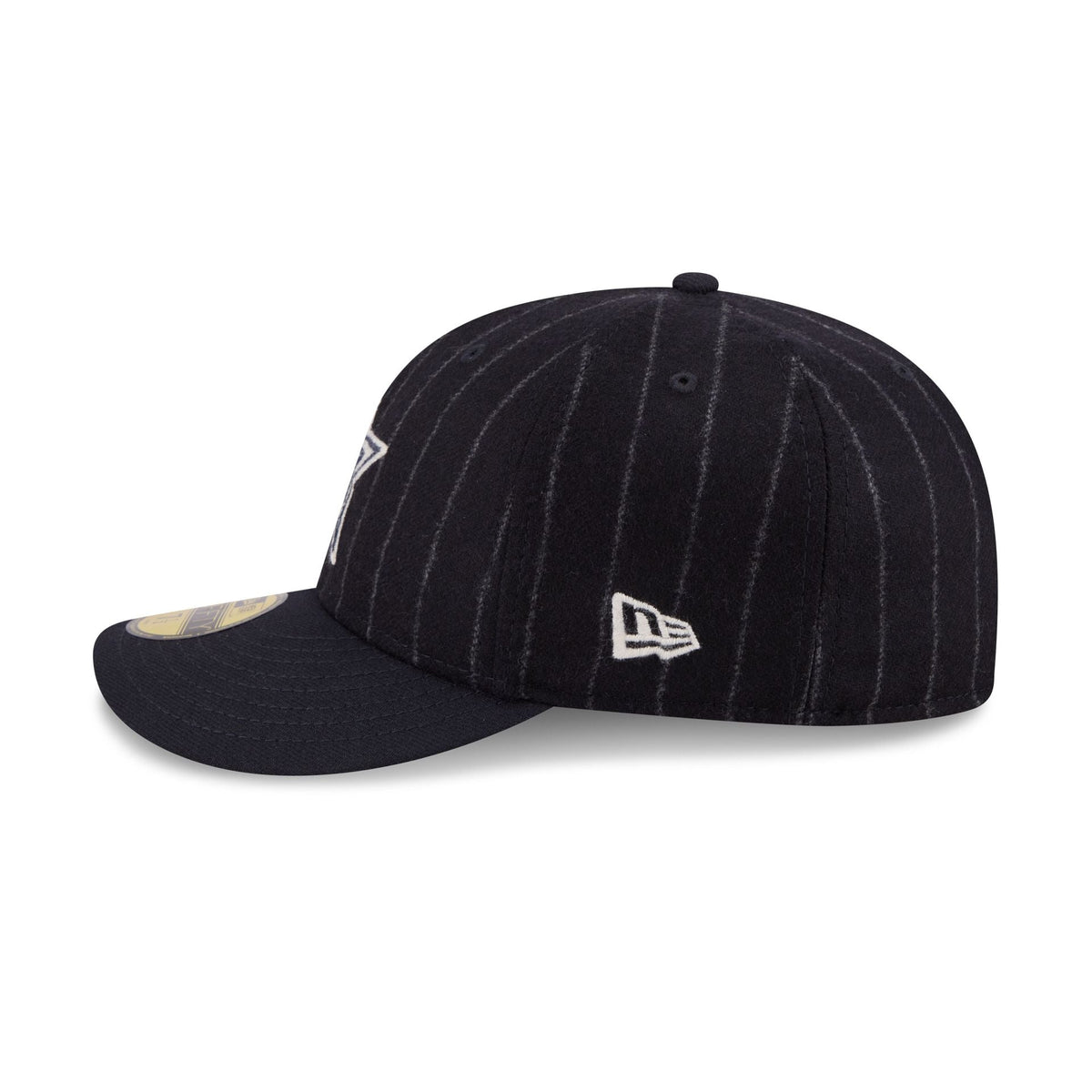 Houston Astros Pinstripe Merino & Cashmere Moon 59FIFTY Fitted Hat