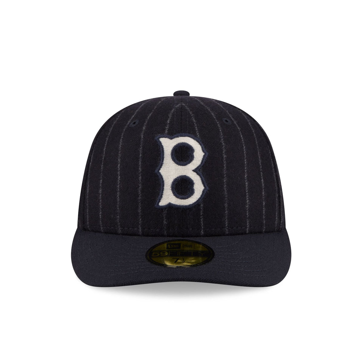 Boston Red Sox Pinstripe Merino & Cashmere Moon 59FIFTY Fitted Hat