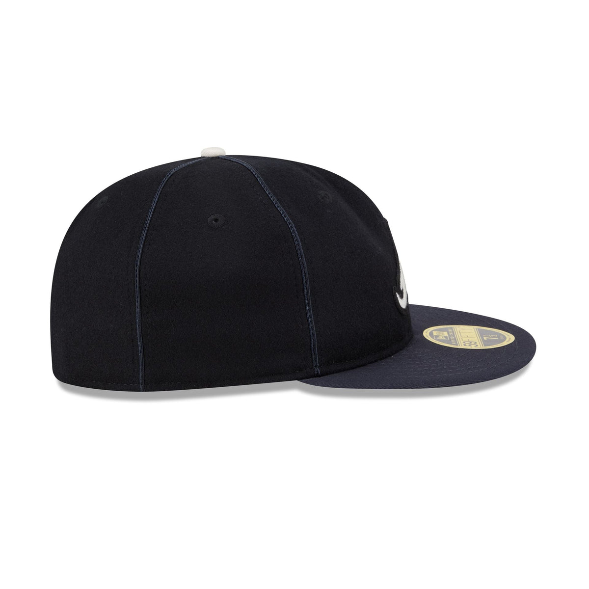 Atlanta Braves Felt Logo Retro Crown 59FIFTY Fitted Hat