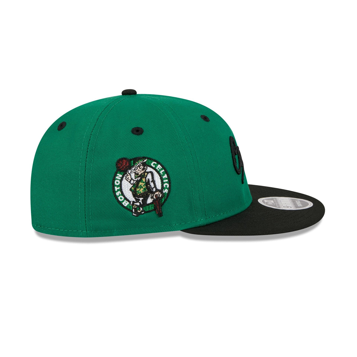 Boston Celtics Chainstitch Script Retro Crown 9FIFTY Snapback Hat