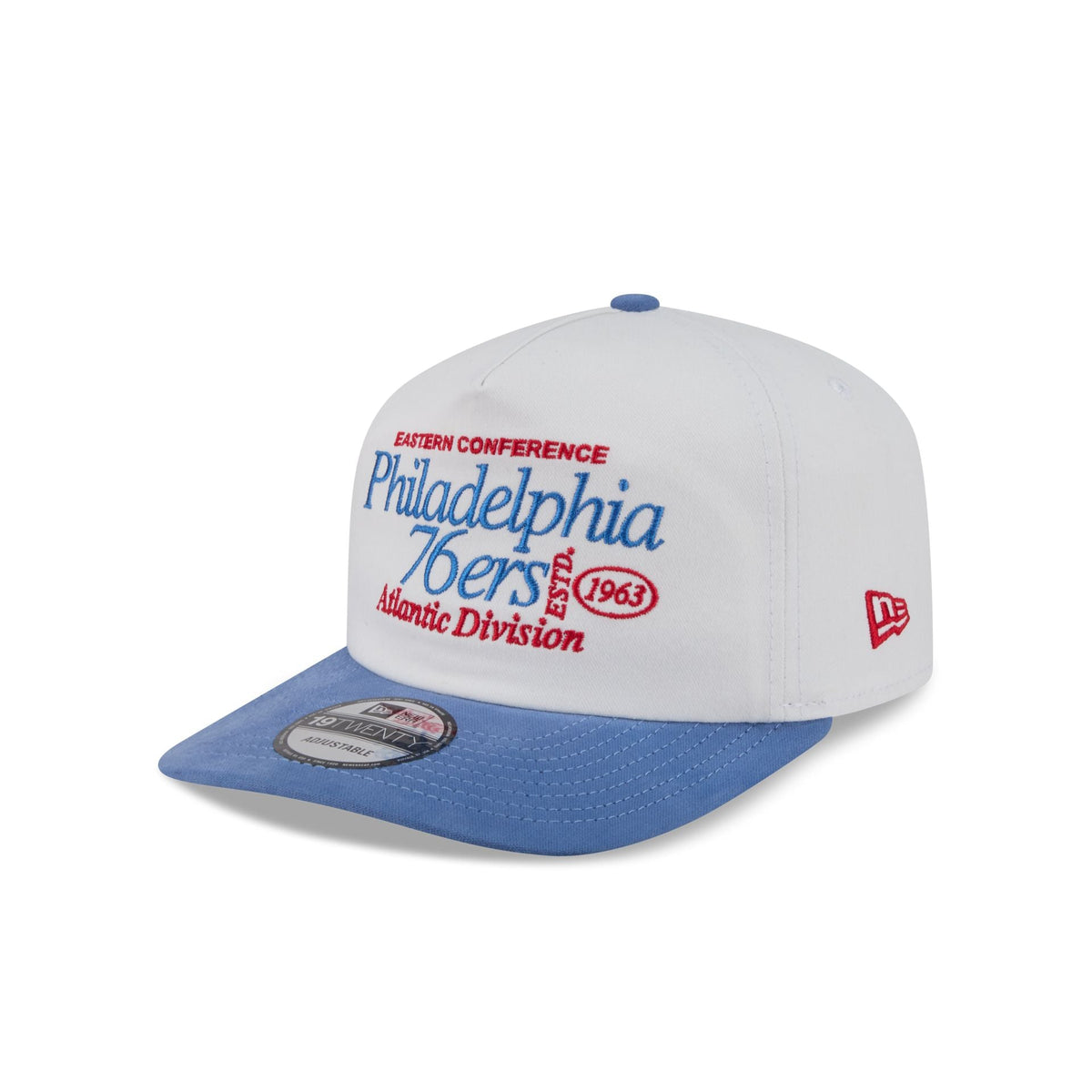 Philadelphia 76ers Conference Script 19TWENTY Snapback Hat