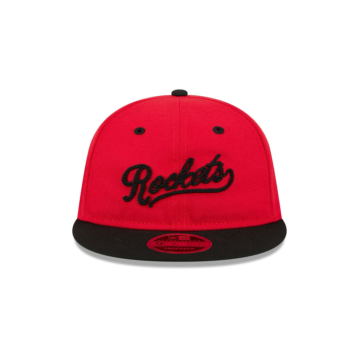 Houston Rockets Chainstitch Script Retro Crown 9FIFTY Snapback Hat