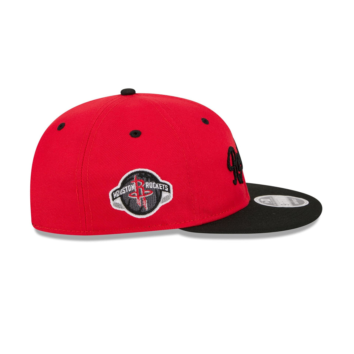 Houston Rockets Chainstitch Script Retro Crown 9FIFTY Snapback Hat