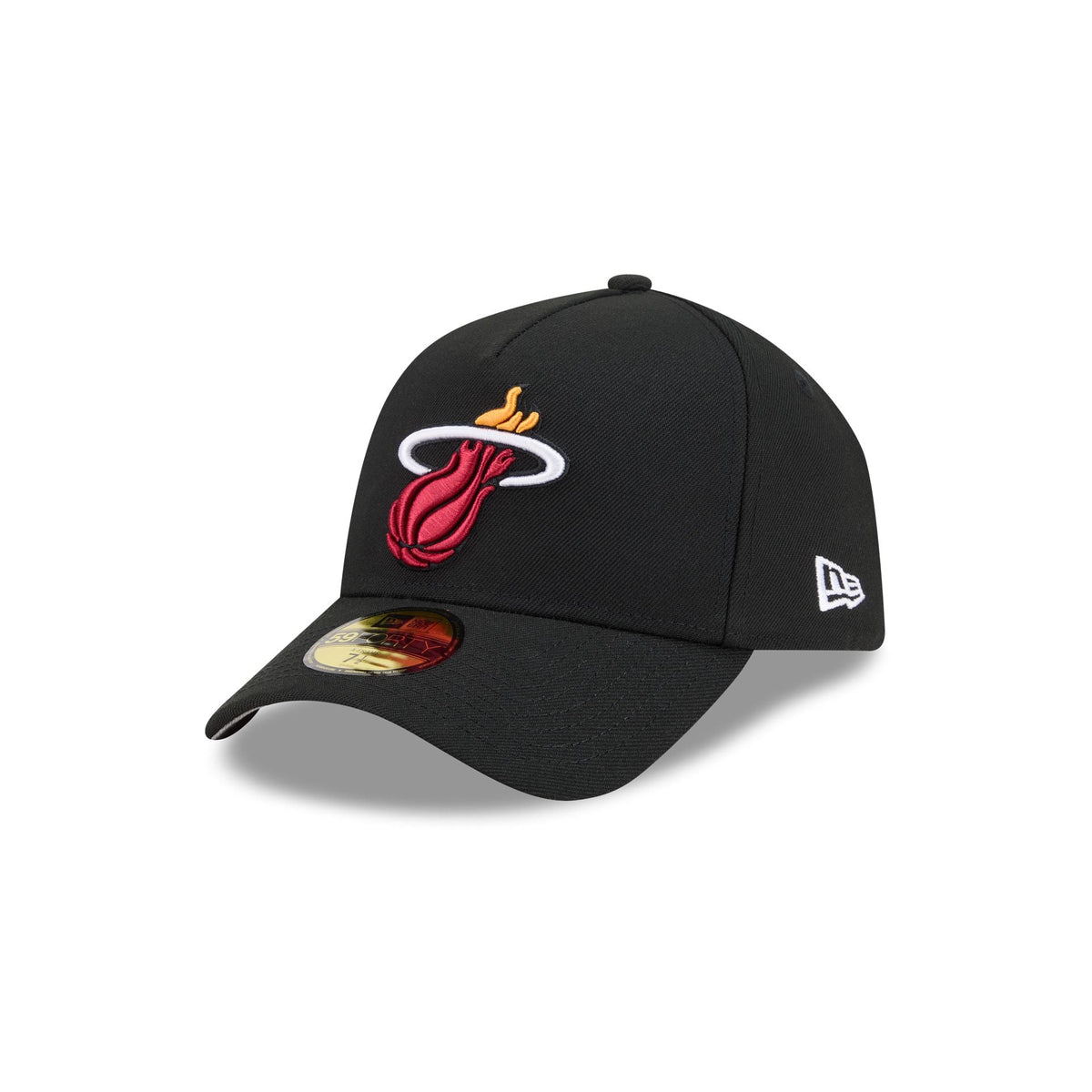 Miami Heat Team Side 59FORTY A-Frame Fitted Hat