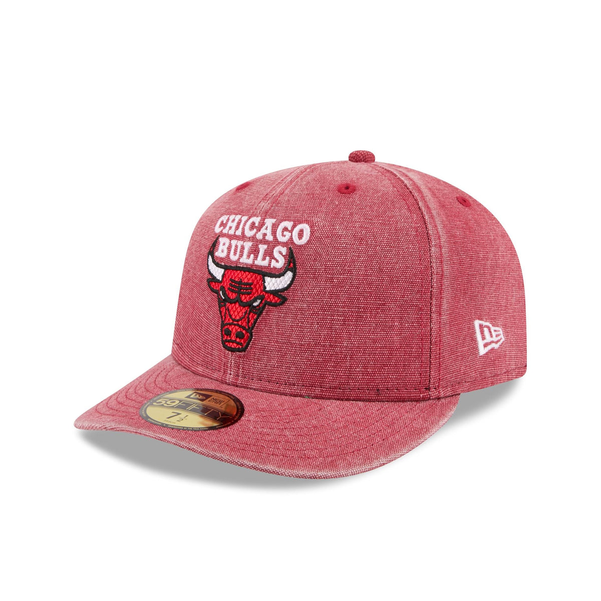 Chicago Bulls Hardwood Classics Diamond Stitch Red 59FIFTY Fitted Hat