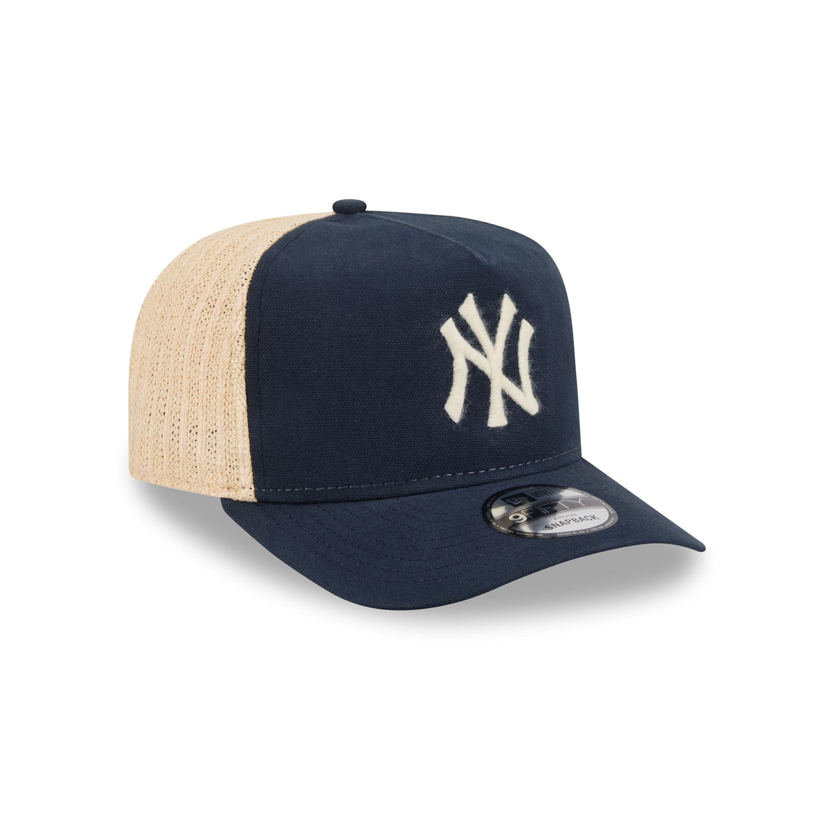 New York Yankees Grained 9FIFTY A-Frame Snapback Hat