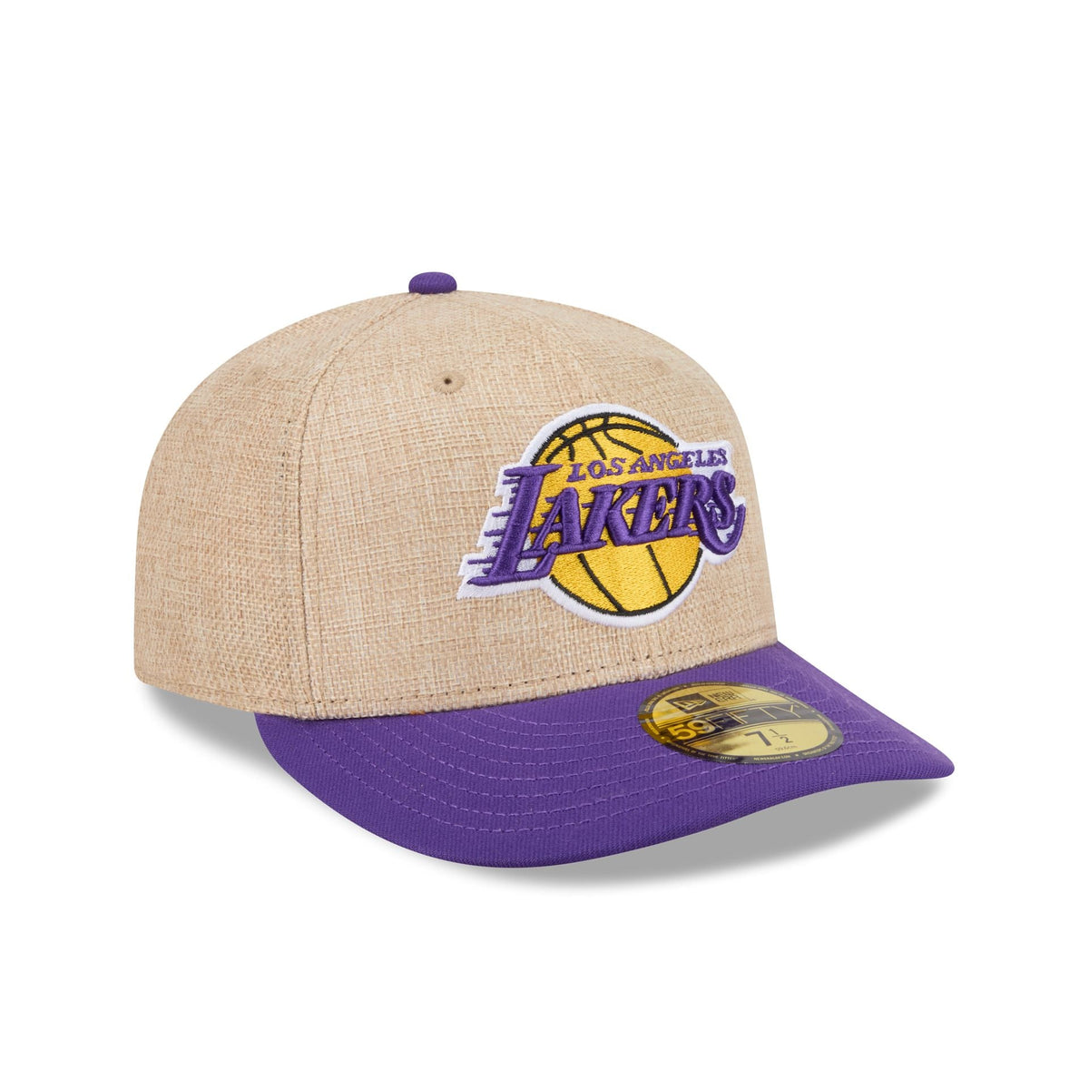Los Angeles Lakers Twine 59FIFTY Fitted Hat