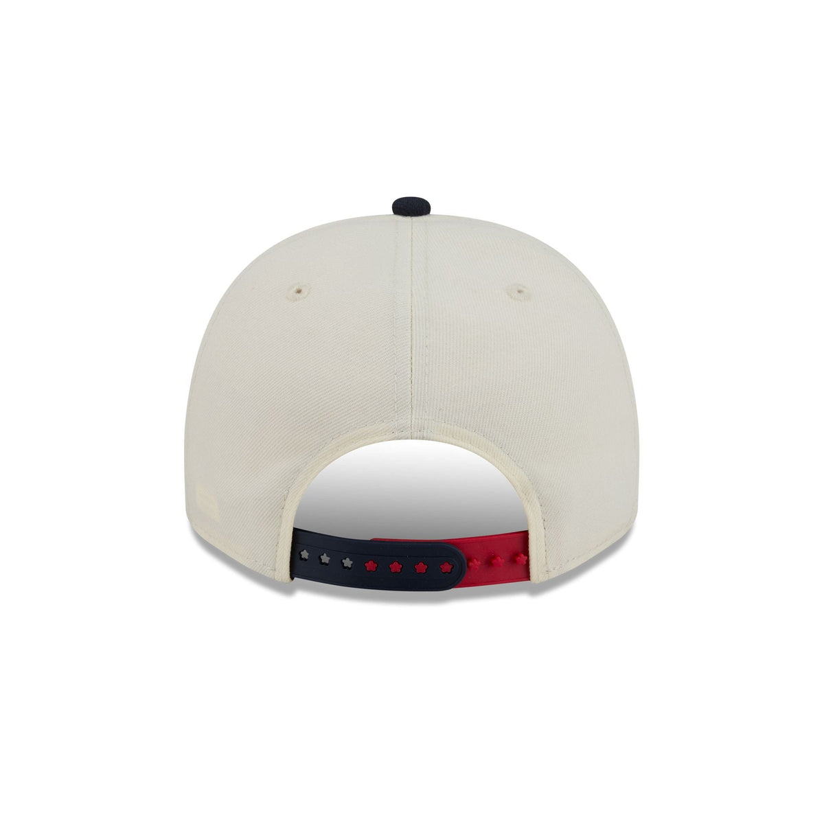 Miami Heat Chrome White Stars and Stripes 9FIFTY A-Frame Snapback Hat