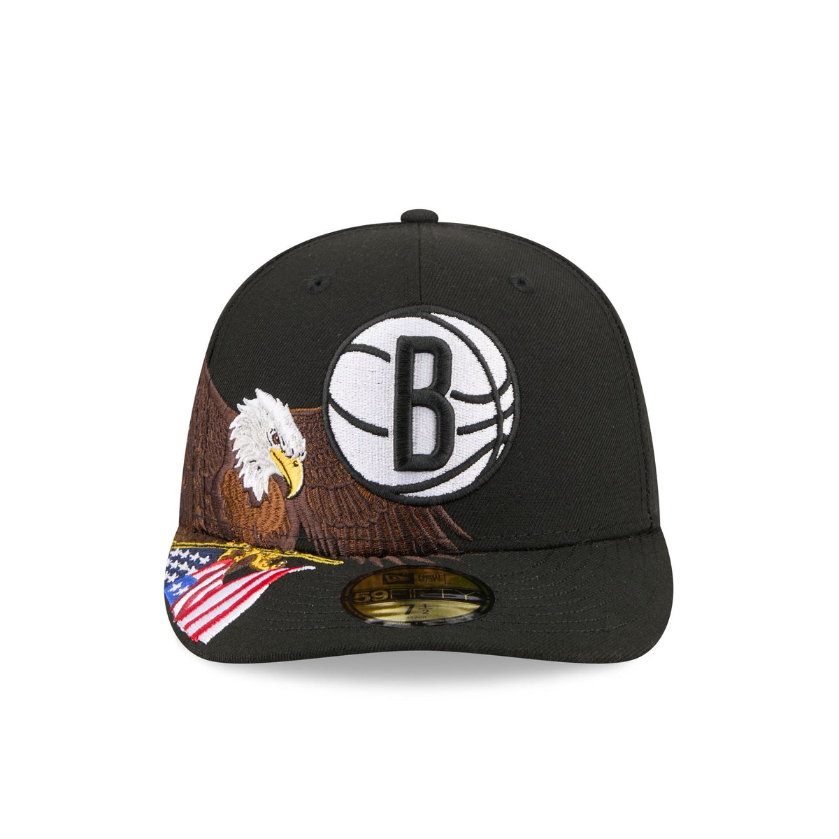 Brooklyn Nets Liberty Eagle 59FIFTY Fitted Hat