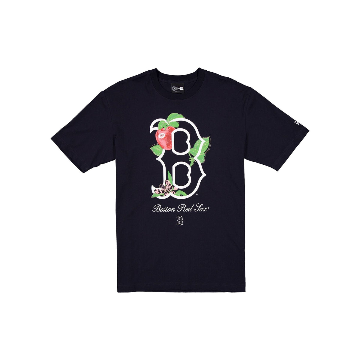 Boston Red Sox Lifestyle Graphics Floral Embroidery T-Shirt