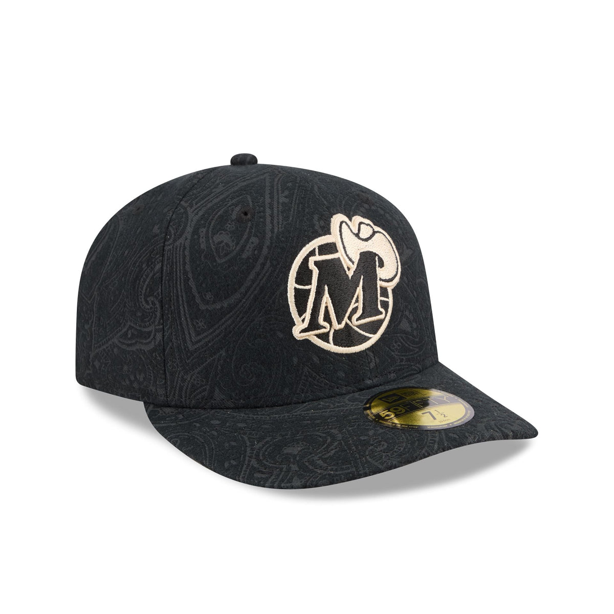 Dallas Mavericks Three Looms Brushed Cotton 59FIFTY Fitted Hat