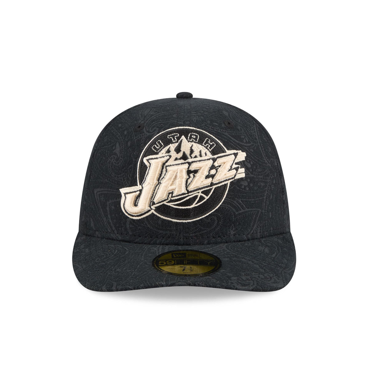 Utah Jazz Three Looms Brushed Cotton 59FIFTY Fitted Hat