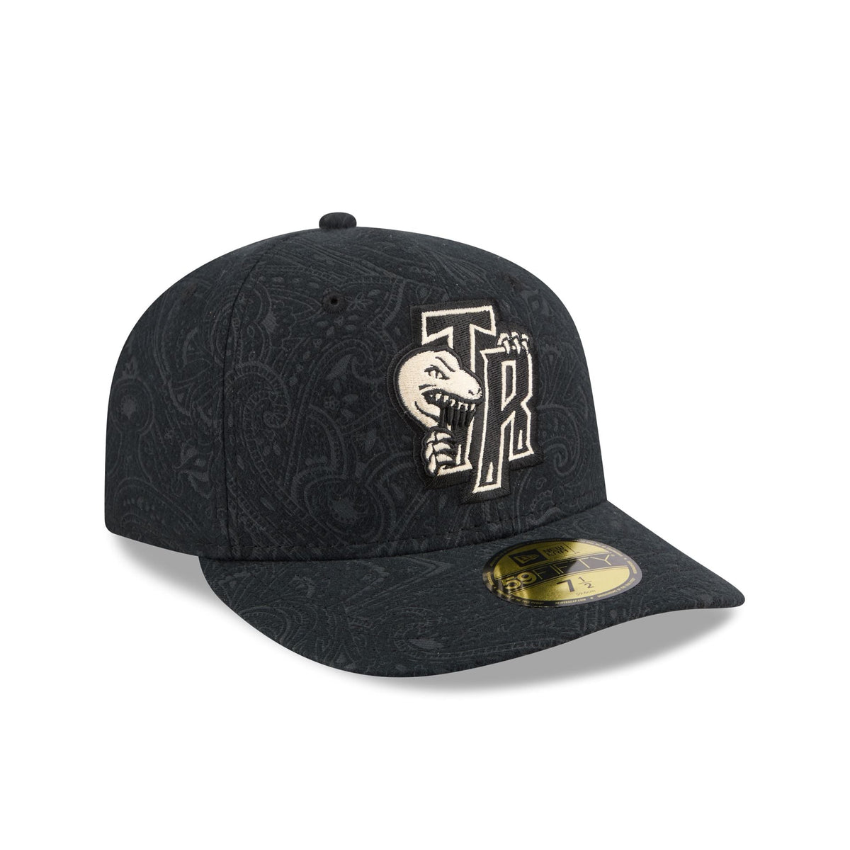 Toronto Raptors Three Looms Brushed Cotton 59FIFTY Fitted Hat