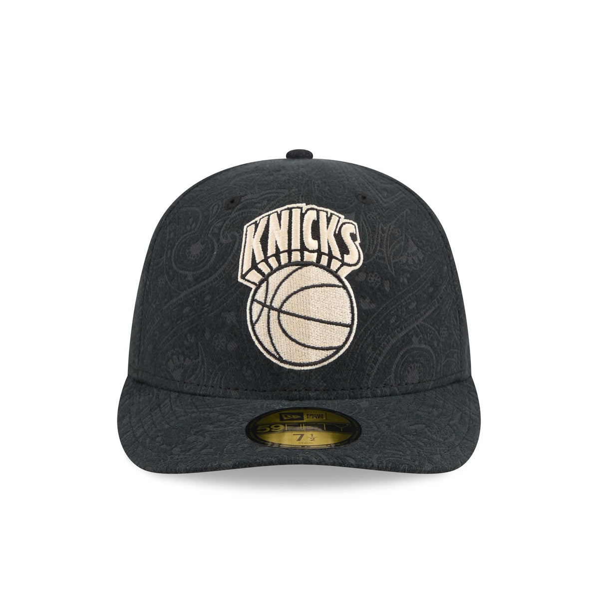 New York Knicks Three Looms Brushed Cotton 59FIFTY Fitted Hat