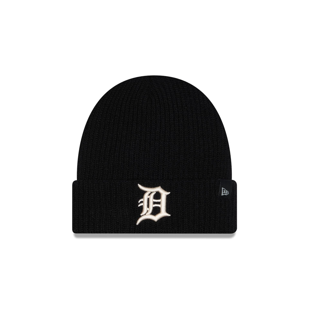 Detroit Tigers Cashmere Black Cuff Knit Hat