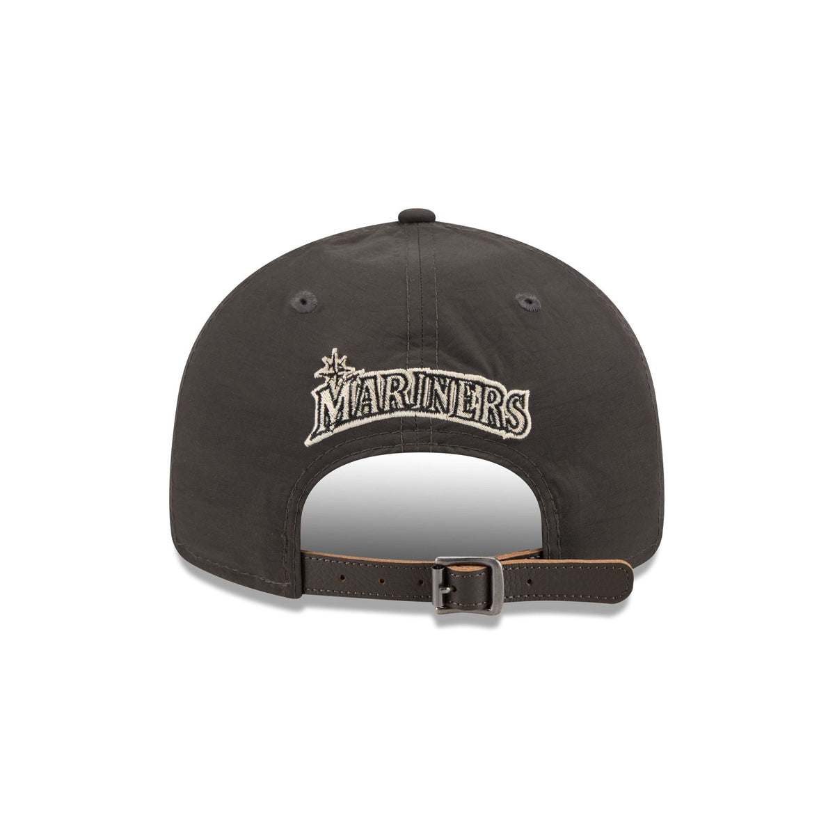 Seattle Mariners Three Looms Nylon Black Retro Crown 9FIFTY Adjustable Hat