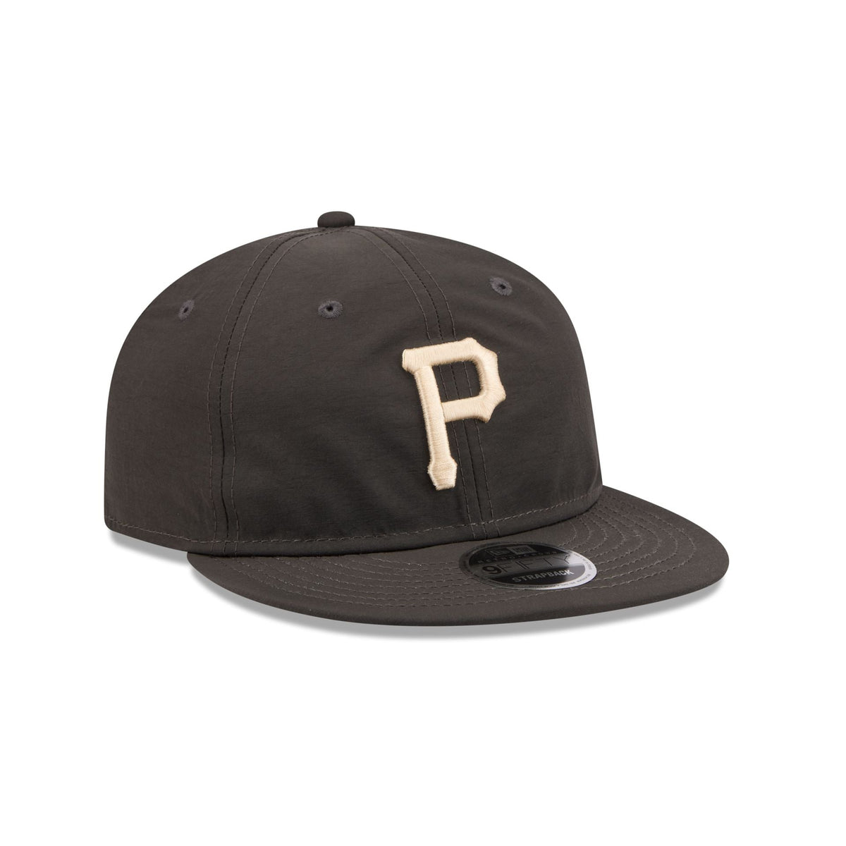 Pittsburgh Pirates Three Looms Nylon Black Retro Crown 9FIFTY Adjustable Hat