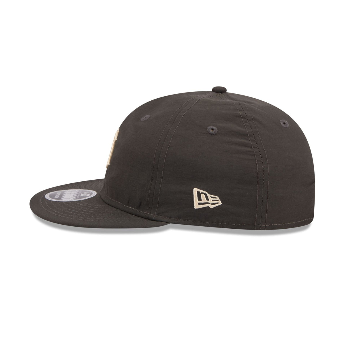 Detroit Tigers Three Looms Nylon Black Retro Crown 9FIFTY Adjustable Hat