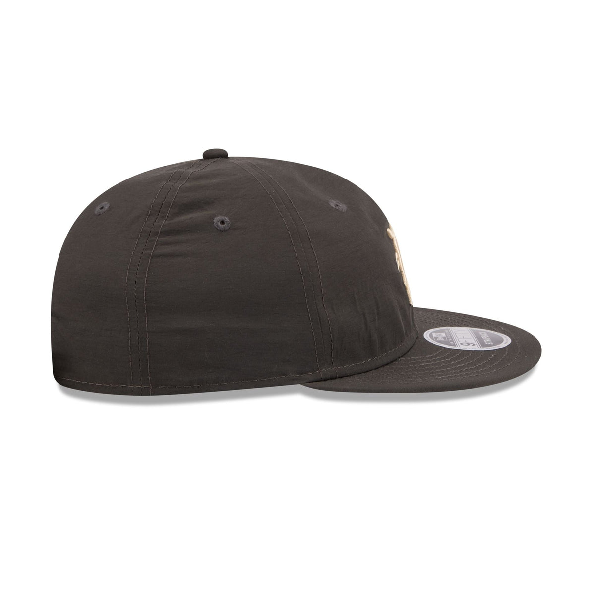 Detroit Tigers Three Looms Nylon Black Retro Crown 9FIFTY Adjustable Hat