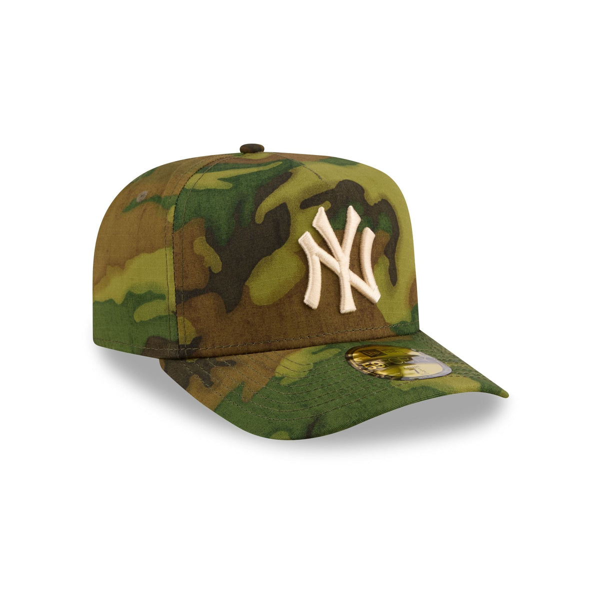 New York Yankees Three Looms Ripstop Camo 59FORTY A-Frame Fitted Hat