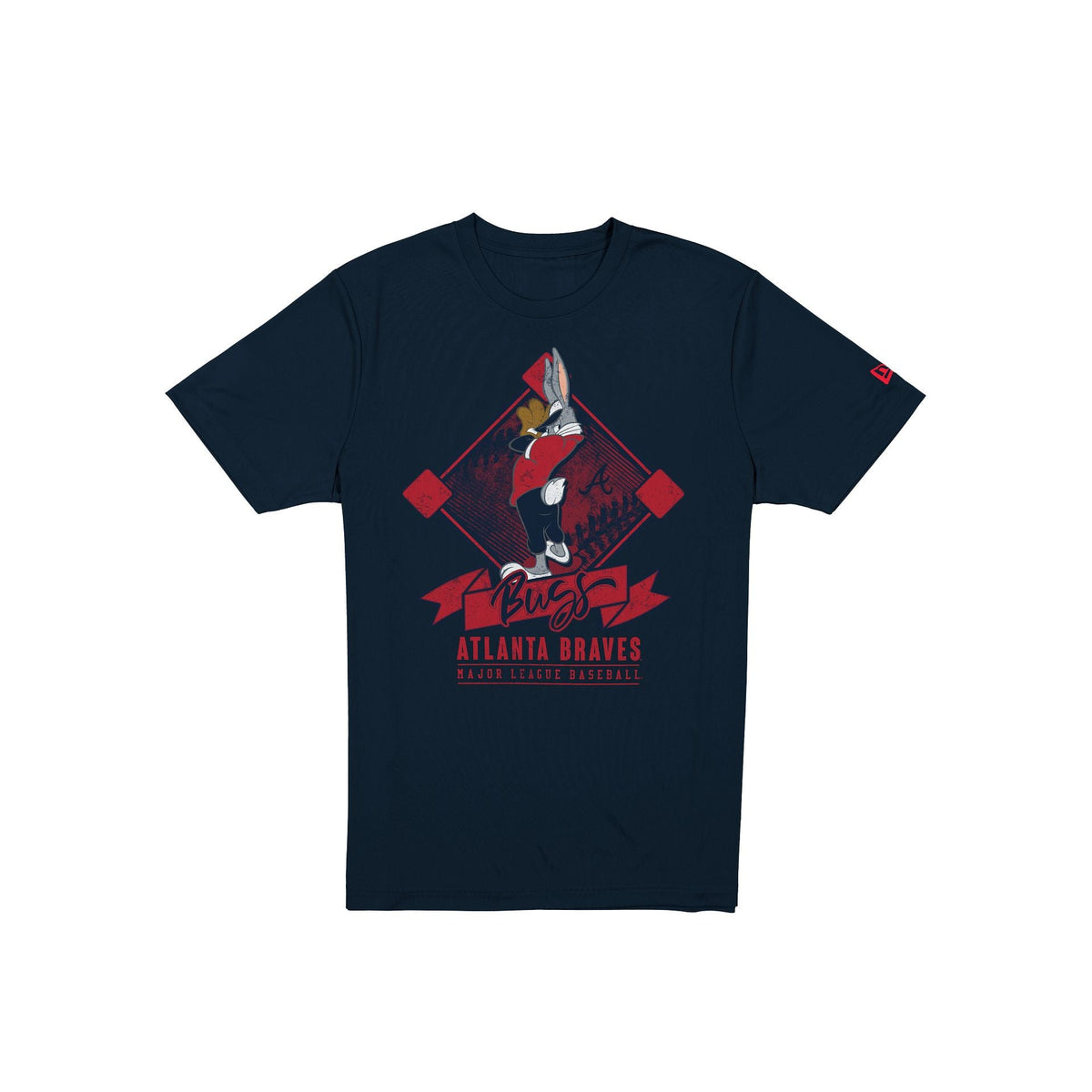 Atlanta Braves Bugs Bunny Pitch T-Shirt