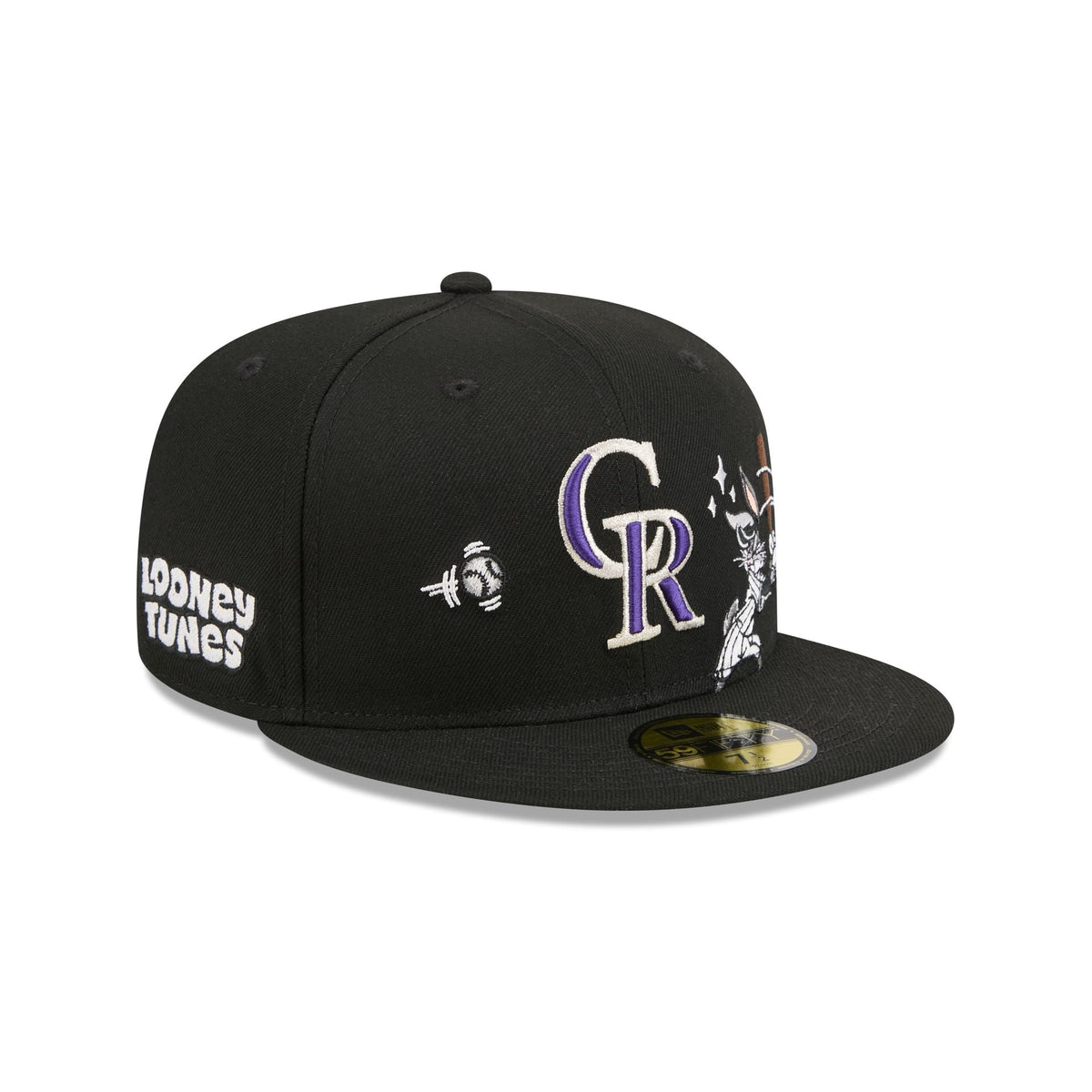 Colorado Rockies Bugs Bunny Swing 59FIFTY Fitted Hat