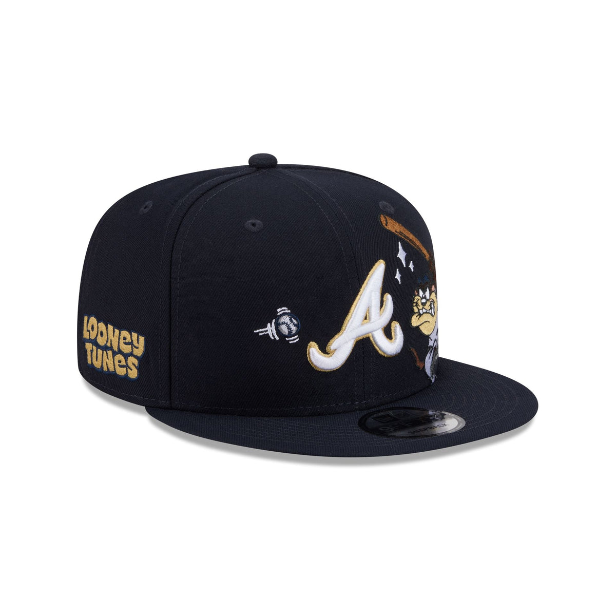 Atlanta Braves Tasmanian Devil Swing 9FIFTY Snapback Hat