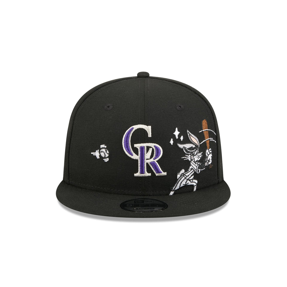 Colorado Rockies Bugs Bunny Swing 9FIFTY Snapback Hat