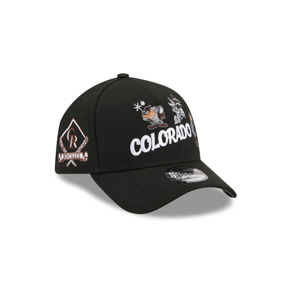 Colorado Rockies Looney Tunes 9FORTY A-Frame Snapback Hat