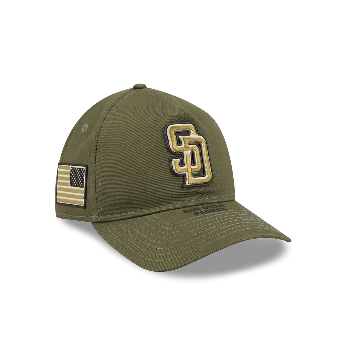 San Diego Padres Armed Forces Day 2026 9TWENTY A-Frame Adjustable Hat