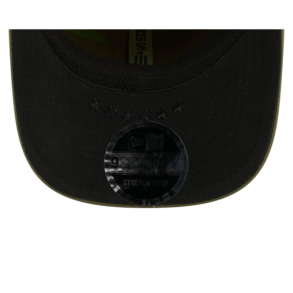 Los Angeles Angels Armed Forces Day 2026 9SEVENTY Stretch-Snap Hat