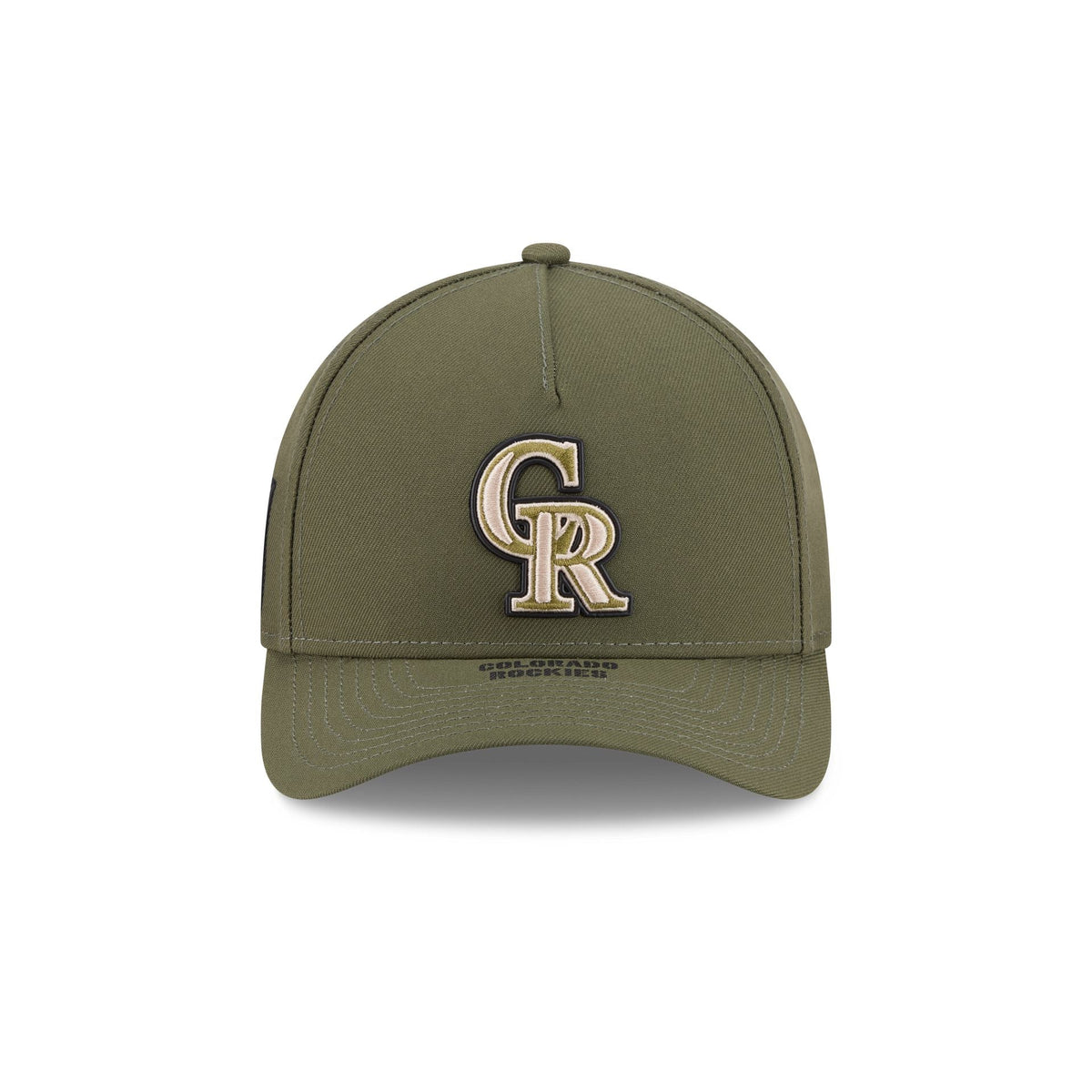 Colorado Rockies Armed Forces Day 2026 9FORTY M-Crown A-Frame Snapback Hat