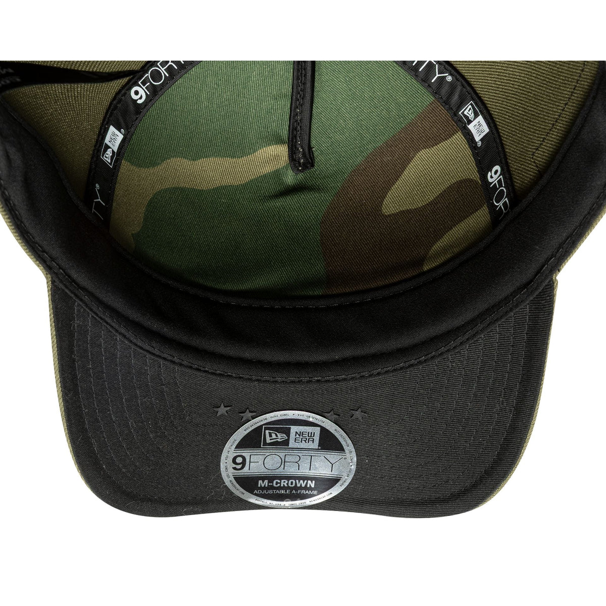 Colorado Rockies Armed Forces Day 2026 9FORTY M-Crown A-Frame Snapback Hat