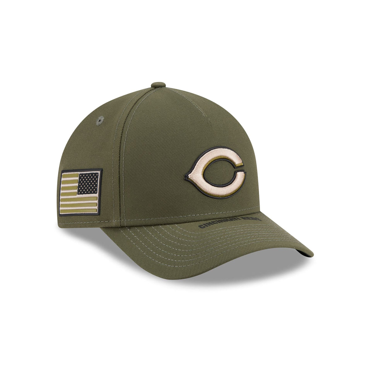 Cincinnati Reds Armed Forces Day 2026 9FORTY M-Crown A-Frame Snapback Hat