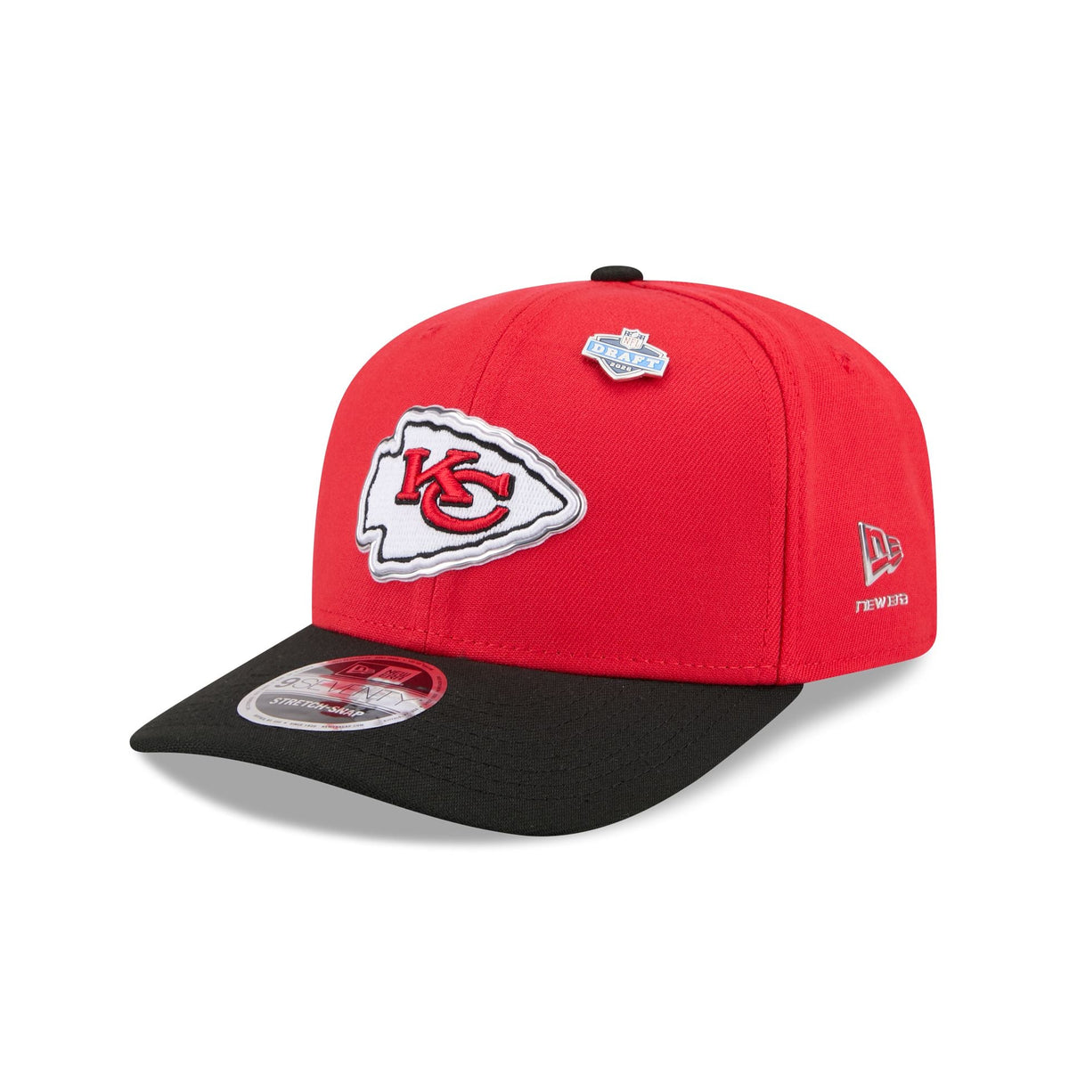 Kansas City Chiefs 2026 Draft 9SEVENTY Stretch-Snap Hat