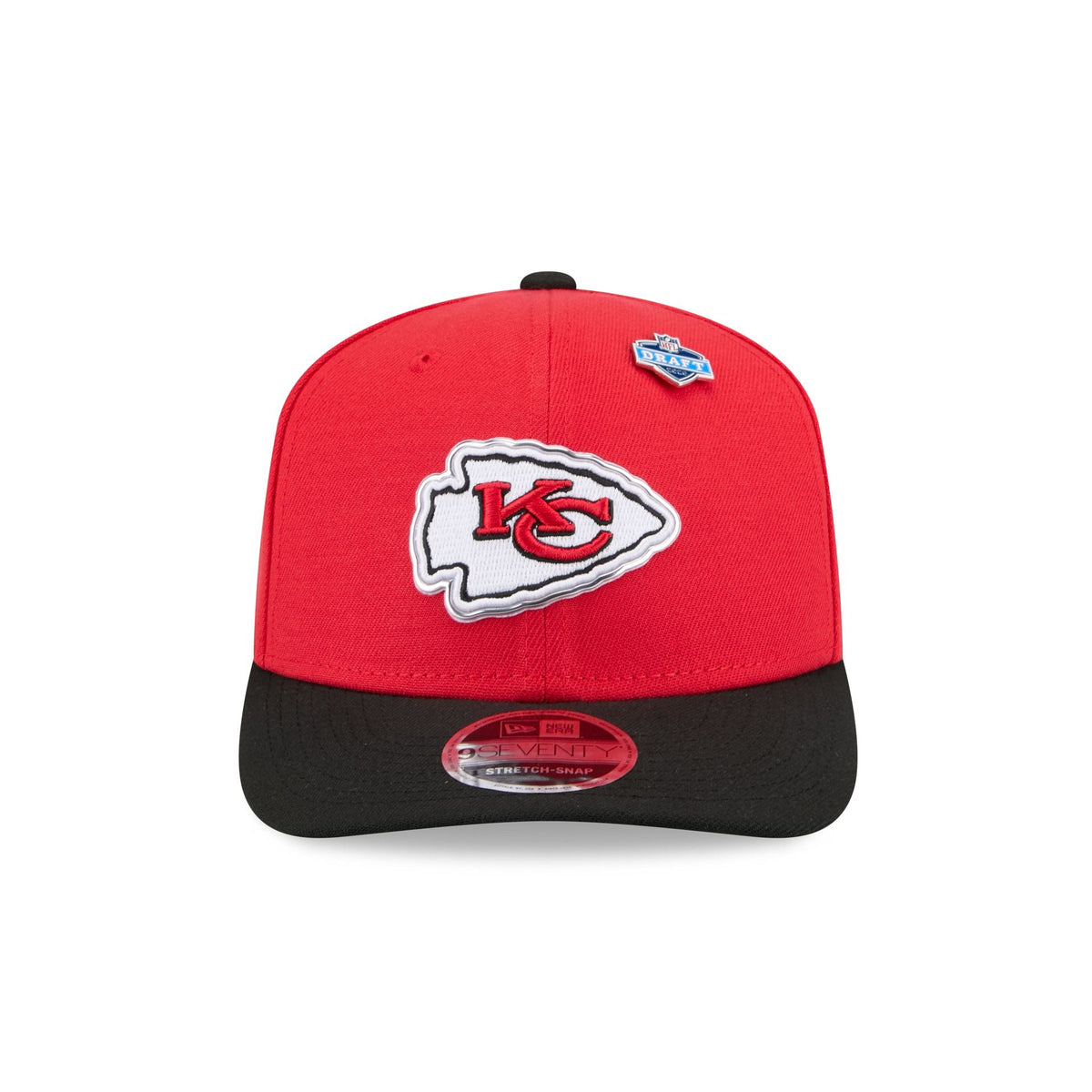 Kansas City Chiefs 2026 Draft 9SEVENTY Stretch-Snap Hat