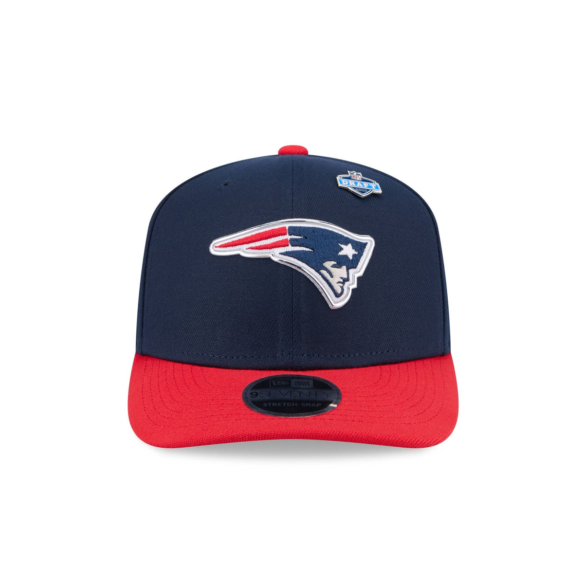 New England Patriots 2026 Draft 9SEVENTY Stretch-Snap Hat