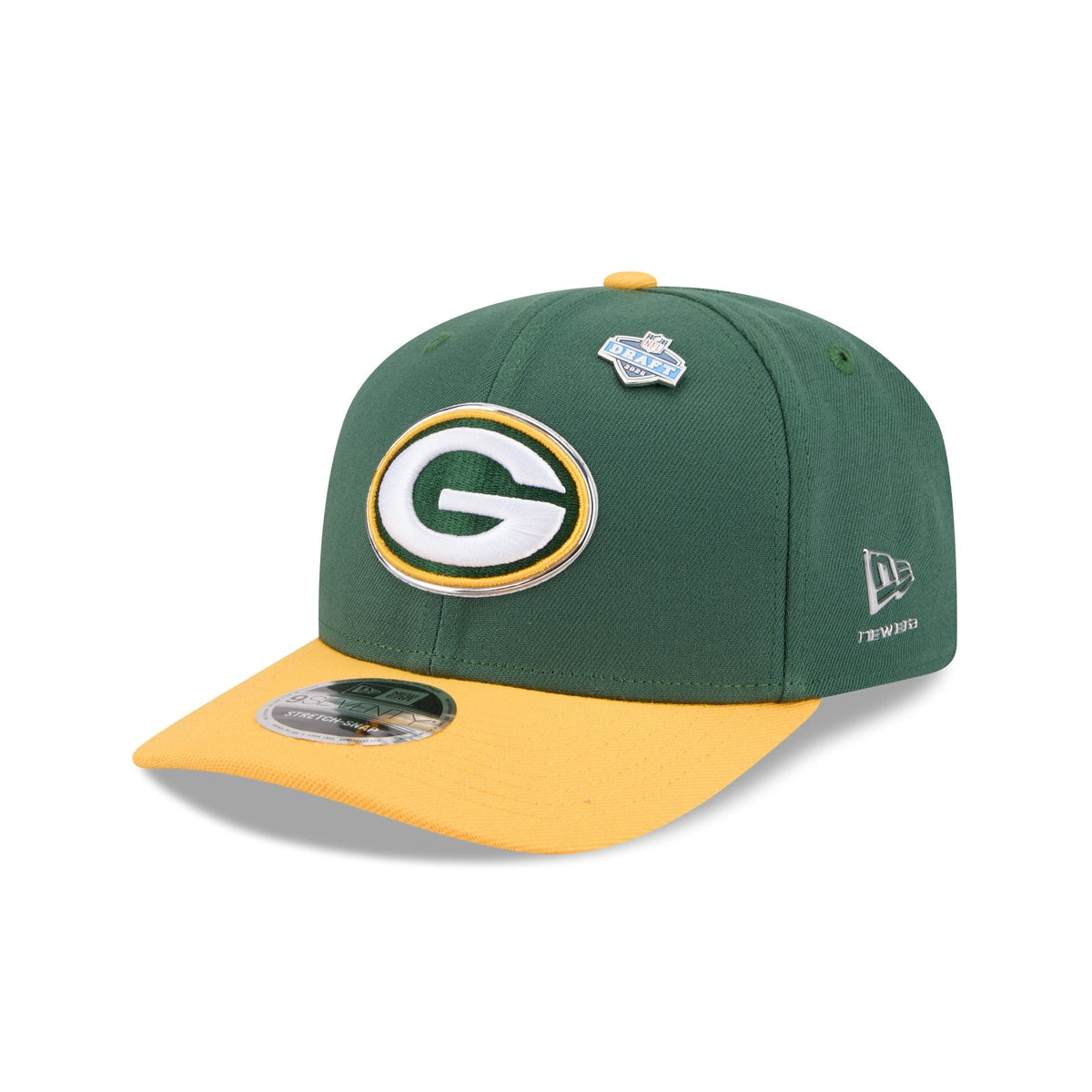 Green Bay Packers 2026 Draft 9SEVENTY Stretch-Snap Hat