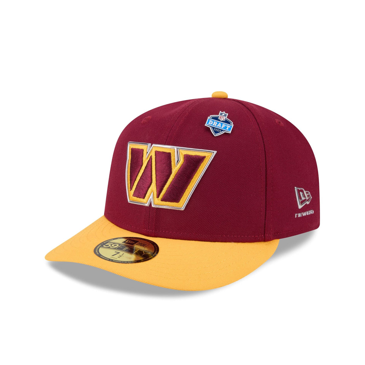 Washington Commanders 2026 Draft 59FIFTY Fitted Hat