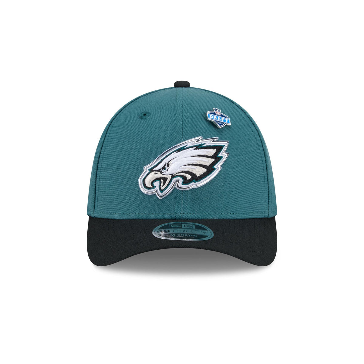 Philadelphia Eagles 2026 Draft 39THIRTY M-Crown Stretch Fit Hat