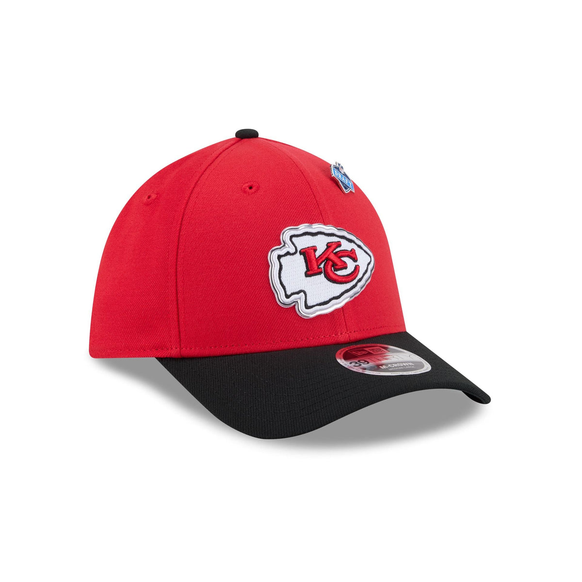 Kansas City Chiefs 2026 Draft 39THIRTY M-Crown Stretch Fit Hat