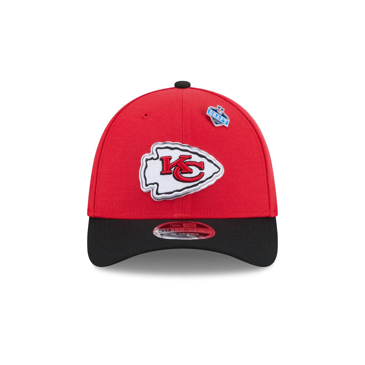 Kansas City Chiefs 2026 Draft 39THIRTY M-Crown Stretch Fit Hat