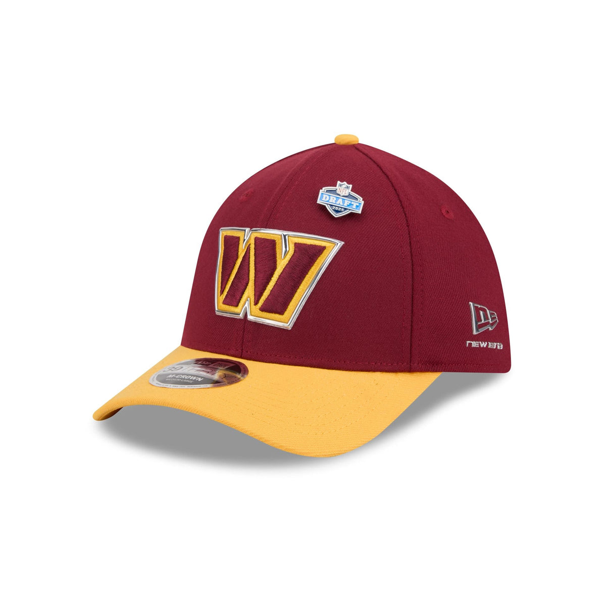 Washington Commanders 2026 Draft 39THIRTY M-Crown Stretch Fit Hat
